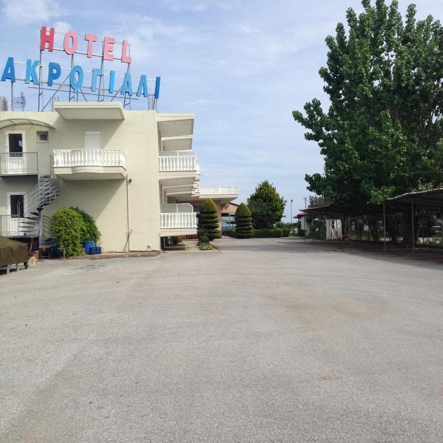 Hotel Akrogiali Korinós 外观 照片